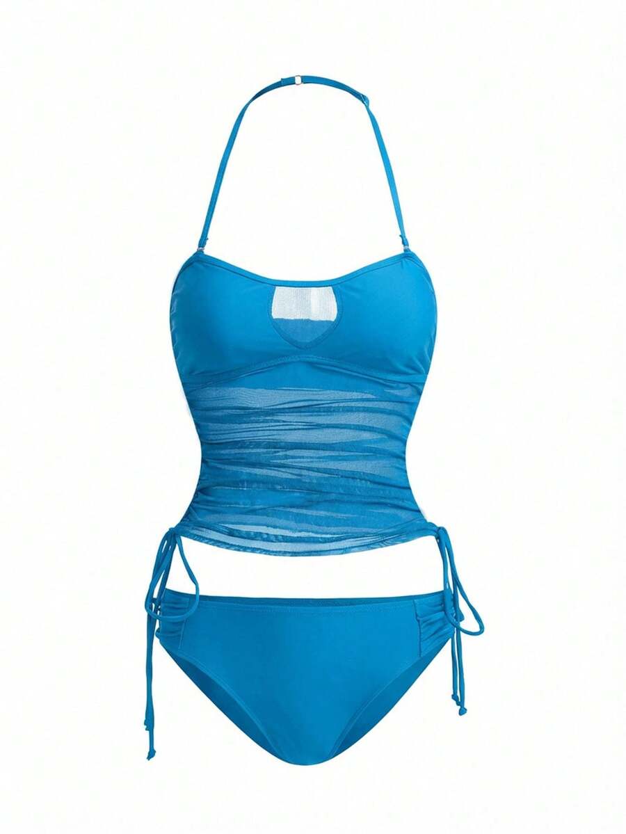 Swim Vcay Women Tankinis - Blue - View 1