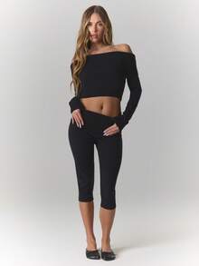 MUSERA Women Sweater Co-Ords - Black - View 4