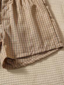 男士格子图案裤子（3件套） - 彩色 - 查看 5