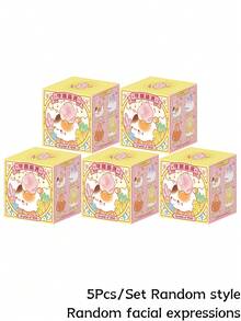 Blind Box (Non-Plush) Cute Crystal Ornament Cartoon Figurine Collectible Boxes, Cartoon-Themed Party Costume Dolls, Exquisite Tabletop Ornaments, Can Be Given As Christmas Gifts To Family And Friends - Tide play blind box - View 13