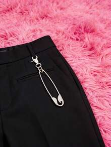 Joivida Pendentif porte-clés vintage en grande épingle de sûreté pour couples, hommes, femmes, étudiants. Charm de sac d'école dans le style Ins. Décoration de taille personnalisée pour les déplacements quotidiens, accessoire streetwear - Multicolore - Voir 8