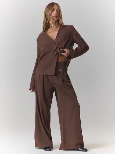 MUSERA Women Suit Pants