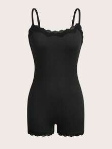 SHEIN EZwear Bộ đồ liền thân ôm sát, dễ phối đồ, nhiều món - Nhiều màu - Xem 3