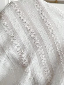 Siren Gaze 女式无袖前系带休闲迷你连衣裙 - 白色 - 查看 6