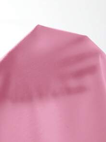 Firerie 优雅浪漫的露背层叠下摆白色欧根纱吊带泡泡袖连衣裙，适合情人节穿着 - 淺粉色 - 查看 8