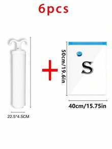 20/10/8/5/1件真空压缩袋，旅行收纳袋，衣物收纳袋，可重复使用真空袋，节省高达80%的空间，适用于夹克、衬衫、棉被、裤子、家居、宿舍、衣柜、卧室、浴室、旅行、返校季卧室、收纳袋、家居收纳、女式白色T恤、女式黑色裤子、女士冬装、连衣裙 - 彩色 - 查看 35