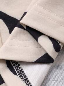 Dazy Kids Tween Boy Tiger Print Short Sleeve Top & Full Print Pants Pajama Set - Green - View 7