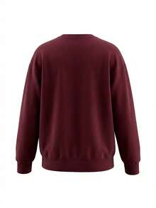 Women´S Sweatshirt Red - Burgundy - View 2