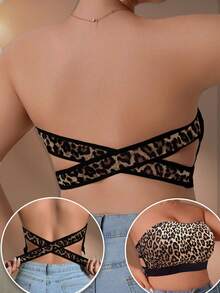 Bare Chapter Plus Size Women Non-Wired Bandeau Bra - Multicolor - View 2