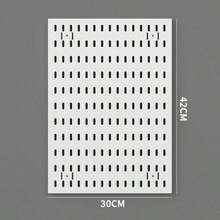 Punch-Free Pegboard, Wall Storage Rack, Easy Installation Household Hole Board Wall Shelf, Wall Hanging Storage Rack, Study E-Sports Room Storage Display Rack, Kitchen Storage Accessories - Multicolor - View 13