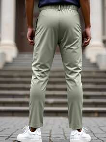 Manfinity Mode Quần dài nam thường ngày, quần tây nam công sở, quần nam, phù hợp mặc hàng ngày, dễ phối đồ, có thể mặc theo phong cách thường ngày hoặc công sở, món quà tuyệt vời cho chồng, bạn bè, gia đình. Quần nam mùa hè, quần kaki nam, quần tây nam thoáng khí, quần thể thao nam, quần jogger nam, quần áo nam cổ điển, thích hợp cho sinh hoạt hàng ngày, những chuyến đi cuối tuần, hoạt động ngoài trời, du lịch, môi trường làm việc thoải mái hoặc những dịp bán trang trọng, quà tặng cho bạn trai/chồng, quà kỷ niệm/sinh nhật, quà tặng tiệc tùng, kỳ nghỉ hè, quần áo đi biển. - màu xanh lá - Xem 2