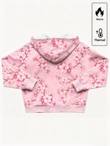 Manfinity EMRG 男士保暖连帽卫衣，数码印花 - 彩色 - 查看 2