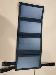 Solar Panel,Outdoor Hiking Camping Portable , Charging Panel ,Solar Panel Charger , Flexible Photovoltaic Panel - Black - View 13