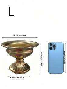 Chậu hoa chân cao kiểu cổ điển, bình hoa trang trí đám cưới phong cách châu Âu, đạo cụ chụp ảnh, cắm hoa khô, trang trí cao cấp. - Nhiều màu - Xem 8