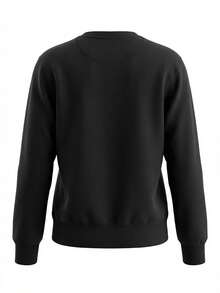 DKNY Women's Sweatshirt Black - Black - View 5
