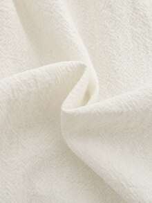 SHEIN 少女夏季休闲草莓刺绣无袖连衣裙 - 杏色 - 查看 10