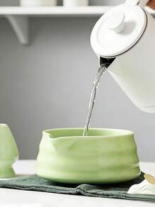 5-Piece Matcha Eggbeater Set - Matcha Set Includes Matcha Eggbeater And Bowl (Matcha Bowl), Sieve, Stand, And Spoon - Complete Set Of Matcha Lattes And Matcha Enthusiasts Gift Japanese Tea Making Tools In 4 Colors - Multicolor - View 4