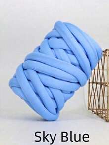 1pc 500g Chunky Yarn For Hand Knitting Blanket,Vegan Super Soft Giant Yarn For Arm Knitting,DIY Yarn Blanket For Pet Bed,Bulky Yarn Tube For Pillow,Bulky Yarn,Bags,DIY Craft (Multiple Colors Optional) - Multicolor - View 15