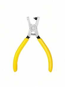 1pc Universal Handheld Belt Punch Tool For Belts, Shoelaces, Watch Straps, Men's Valentine's Day, Valentine's Day Wedding, Birthday, Pliers, Tools, Binder Clips - Yellow - View 14