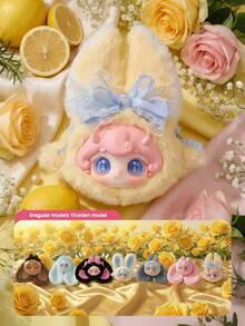 POKOJA LAND 盲盒，可爱兔子主题收藏礼盒，玩具收藏家最爱的礼物之一，精致的桌面摆件和节日装饰品，（非毛绒填充）可爱毛绒娃娃装饰品 - 潮玩盲盒 - 查看 2