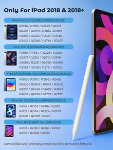 Teckwe Stylus Pen, Touch Screens, High Sensitivity & Precision Capacitive Stylus With 2 Replaceable Nibs, USB-C Fast Charging, Palm Rejection & Tilt Sensitivity - Multicolor - View 7