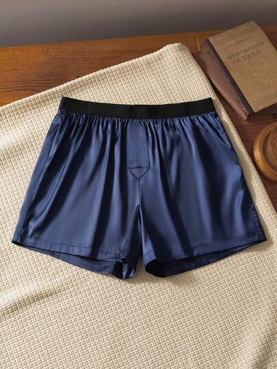 EverLounge Men's Solid Color Casual Harem Pants Mens Silk Underwear Men S Underwear With Pouch