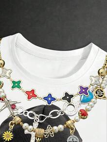 Manfinity EMRG 男士T恤 - 彩色 - 查看 3