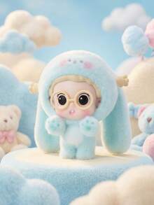 TOYCITY 1 Stück "Bubble Dream" Serie Überraschungsbox Figur, Chibi Charakter Figur mit 16 regulären Stilen & 4 versteckten Überraschungen, sammelbare Kunstspielzeug mit verspielten Akzenten, ideal für Schreibtischdekoration, Heimdekoration & Partyfavors, perfektes Festivalgeschenk für Freunde & Familie, tolles Valentinstags-Geschenk für Sammler & Enthusiasten, Frühling bis Sommer - Tide Play Blindbox - Übersicht 8