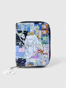 Flower Girl Short Shallow Bag