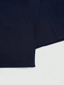 Sweetra Stylish Niche Slimming Black Mini Skirt, Sexy Versatile A-Line Hem Skirt, New American Retro Sexy Style Asymmetrical Design Mini Skirt, High Waist Slimming Skirt, Summer New Design - Black - View 6