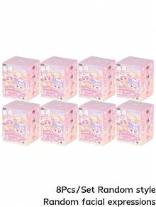 POKOJA LAND 盲盒，冰淇淋造型新奇礼盒，配有钥匙扣，方便携带，小巧轻便，（非毛绒填充物）可爱毛绒娃娃装饰品 - 潮玩盲盒 - 查看 14