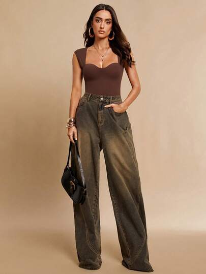 Silquee Women's Short-Sleeved, Everyday, Sexy Black Bodycon Bra Paired With A Stylish Bodycon Top For Spring And Summer. The Fabric Is Highly Elastic And Comfortable To Wear, Suitable For Valentine's Day, Dates, Nightclubs, Outings, And More.Tight Body Shape,Carnival