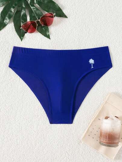 Manfinity Swimmode Men's Minimalist Design Summer Beach Casual Swim Trunks