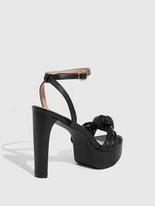 CUCCOO SZL Women Shoes Spring And Summer New Round Toe High Heel Sexy Pole Dance Shoes Temperament Women's Dress Shoes Dating Party Valentine's Day Sexy Wear - ink black - View 10