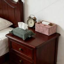 Cirelle Multifunktionaler waschbarer Baumwoll-Taschentuchbox-Organizer | Wandmontiert & Schreibtisch-Papieraufbewahrung für Wohnzimmer, Schlafzimmer, Büro, Küche & Auto | Wiederverwendbare dekorative Taschentuchüberzug mit Deckel, Baumwoll-Taschentuchschublade, Wohnzimmer-Schreibtischschublade, wandmontierte und autobefestigte Taschentuchaufbewahrungsbox. - Verschiedenfarbig - Übersicht 7