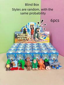 POKOJA LAND 1/12/24PCS Đồ Trang Trí Mini Sưu Tầm Sinh Vật Thần Thoại Thiết Kế Đầy Màu Sắc Sơn Hải Tĩnh Hộp Bí Ẩn Dành Cho Người Lớn, Quà Tặng Sưu Tầm, Trang Trí Nhà Cửa Văn Phòng, Phù Hợp Mọi Mùa, Bất Ngờ Ngẫu Nhiên - Nhiều màu - Xem 8