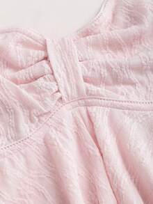 Sweetra Áo không tay cổ vuông, xoắn phía trước, xếp ly ở gấu áo, thắt eo dành cho nữ, kiểu dáng tôn dáng, thích hợp cho mùa xuân, mùa hè, kỳ nghỉ lãng mạn, hẹn hò, mặc thường ngày. - Hồng - Xem 7