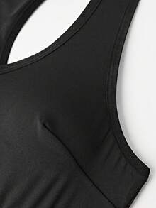 3pcs Women's Fashion Letter Print Bras Set - Multicolor - View 3