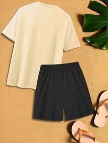 Manfinity RSRT Men T-Shirt Co-Ords - Multicolor - View 3