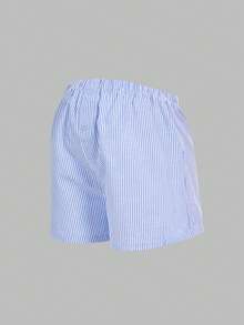 Modmama 3pcs Maternity Casual Solid & Printed Shorts - Multicolor - View 5