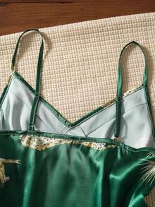 EverLounge Conjunto de pijama de camiseta de tirantes para mujer - Multicolor - Ver 8