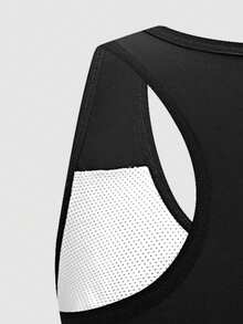 3pcs Women's Fashion Letter Print Bras Set - Multicolor - View 4