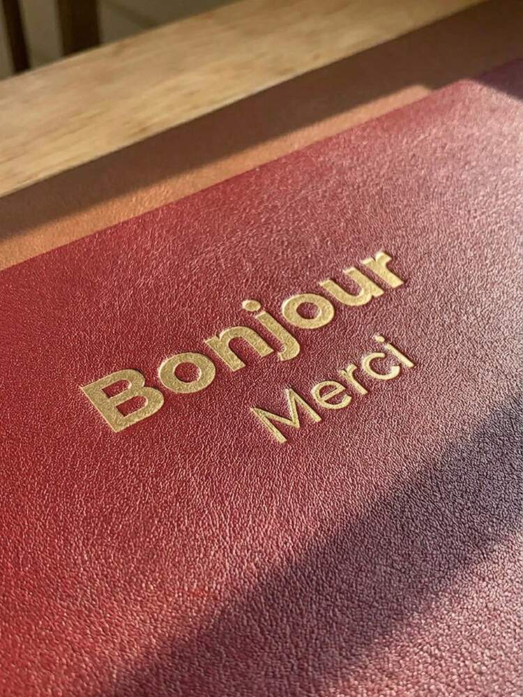 Joivida 印花PU皮革餐垫（40x30厘米）- 多色（酒红色/粉色/蓝色）桌垫，时尚厨房台面/桌面垫，馈赠亲友的贴心礼物，防污家居用餐配件，适合日常用餐。 - 餐墊 - 查看 9