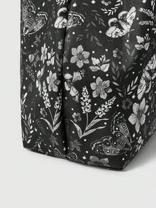 ROMWE Grunge Punk Bolsos de mano para mujer - Negro - Ver 4