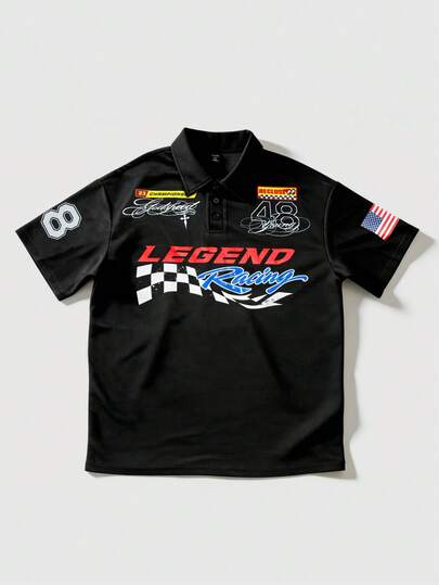 2026 Frühling, Herbst & Sommer Herren Lässig Mode Polokragen Hemd, Kragen Top, modischer Sportlicher Kurzarm, Frühling/Sommer Herren Outfit, Paar-Stil