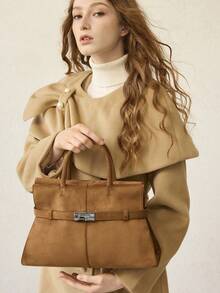 MOTF 女士手提包 - 棕色 - 查看 3
