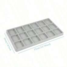 [3 Pcs Bead Tray] 1pc/2pcs/3pcs Bead Tray DIY Bead Design Plate, For Making Bracelets And Necklaces, Shaping Measurement DIY Tools - Grey - View 16