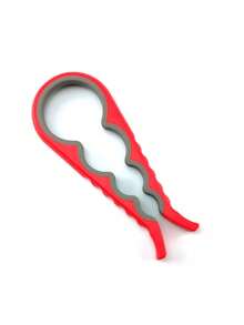 1/2pcs Multifunctional 4-In-1 Jar Opener,Jar Gripper,Lid Opener,Can Opener,Bottle Opener, Easy To Use For Children, Elderly- Kitchen Gadget For Easy Access To Jars And Cans, Efficient Convenient Time-Saving Can Opener Tool - Multicolor - View 26