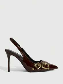 CUCCOO SZL 女士高跟鞋 - 紅木色 - 查看 6