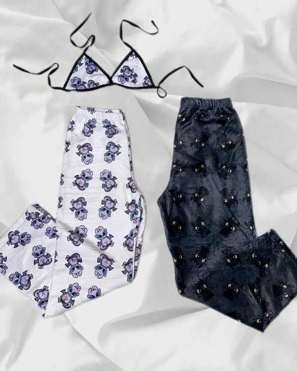 Pijama de novios de dragones